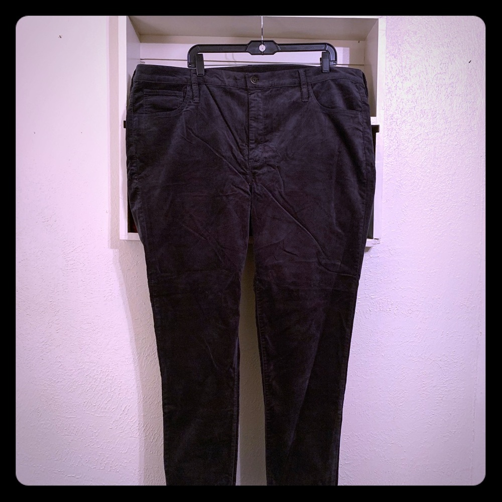 Velvet cropped Jcrew pants. Great for fall!  NWT.